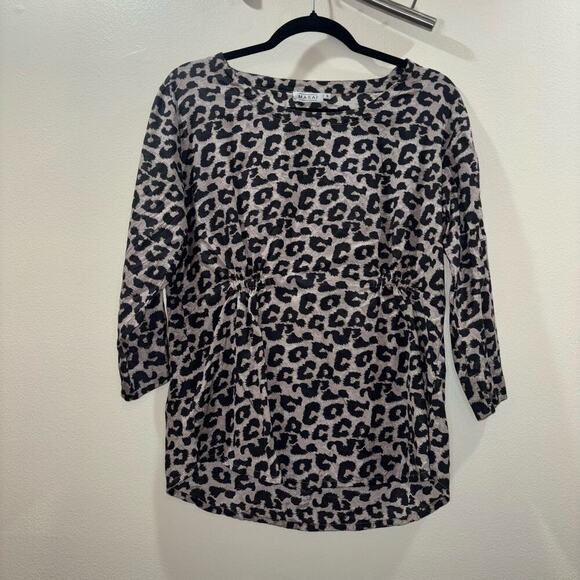 Masai Copenhagen Leopard Print Tunic Top – Size Small - Picture 3 of 10